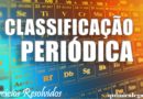 Execícios resolvidos sobre classificação periódica