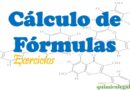 Exercícios resolvidos sobre o cálculo de fórmulas