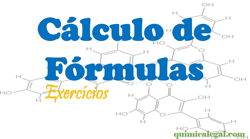Exercícios resolvidos sobre o cálculo de fórmulas