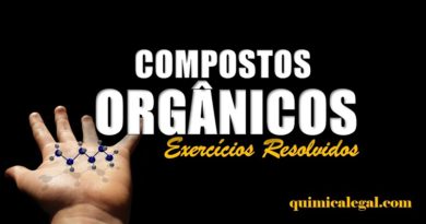 Exercícios resolvidos sobre compostos orgânicos